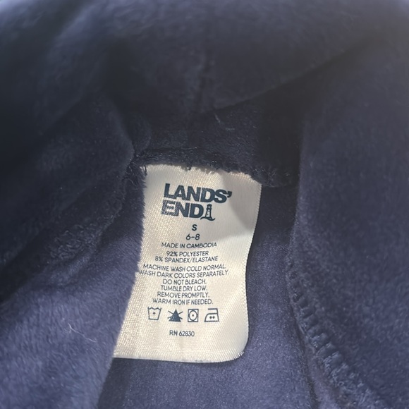 Lands’ End Cozy Long Sleeve Pajama Top & Legging Set - Picture 3 of 7